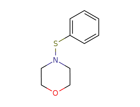 Molecular Structure of 4837-31-4 (Morpholine, 4-(phenylthio)-)