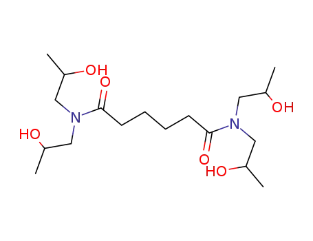Molecular Structure of 57843-53-5 (N,N,N',N'-tetrakis(2-hydroxypropyl)adipamide)