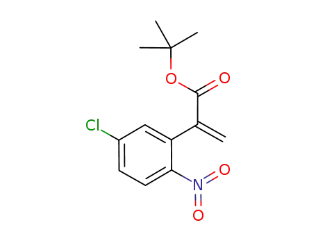 tert-butyl 2-(5-chloro-2-nitrophenyl)propenoate