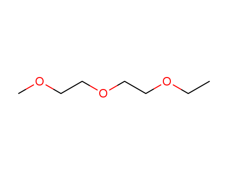 1002-67-1,Diethylene glycol ethyl methyl ether,Ethane,1-(2-ethoxyethoxy)-2-methoxy- (6CI,8CI);1-Ethoxy-2-(2-methoxyethoxy)ethane;Diethylene glycol methyl ethyl ether;Ethanol, 2,2'-oxybis-, ethyl methyl ether;