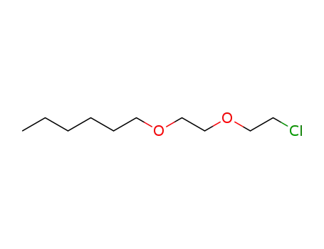 Molecular Structure of 72510-64-6 (Hexane, 1-[2-(2-chloroethoxy)ethoxy]-)