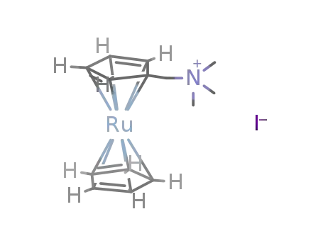 N-trimethyl-N-ruthenocenylammonium iodide