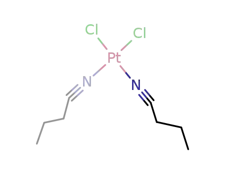 cis-bis(n-butyronitrile)dichloroplatinum(II)