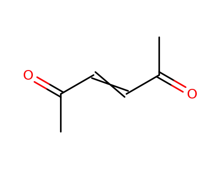 Molecular Structure of 4436-75-3 (3-Hexene-2,5-dione)