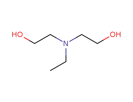 Molecular Structure of 139-87-7 (N-ETHYLDIETHANOLAMINE)