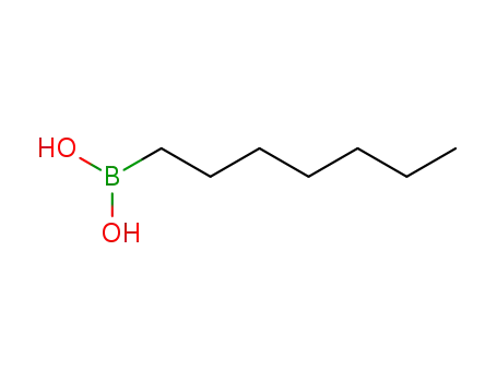 Molecular Structure of 28741-07-3 (N-HEPTANEBORONIC ACID)