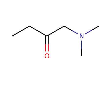 Molecular Structure of 114049-99-9 (2-Butanone, 1-(dimethylamino)-)