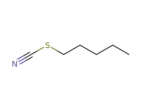 Molecular Structure of 32446-40-5 (N-AMYL THIOCYANATE)