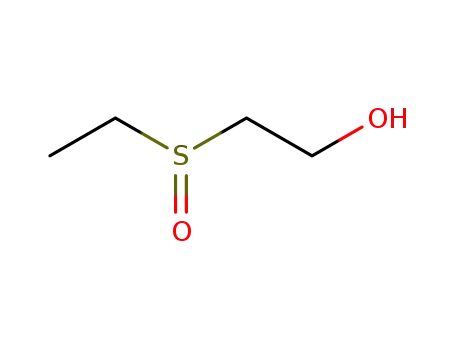 Molecular Structure of 21975-18-8 (2-(ethylsulfinyl)ethanol)