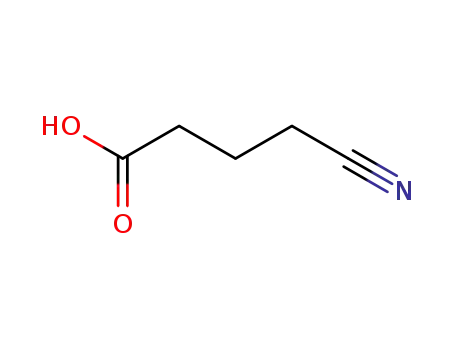 Molecular Structure of 39201-33-7 (4-Cyanobutyric acid)