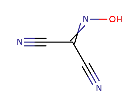 Molecular Structure of 36568-05-5 (Propanedinitrile,2-(hydroxyimino)-)