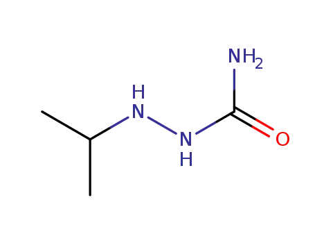 Molecular Structure of 14869-57-9 (2-(propan-2-yl)hydrazinecarboxamide)