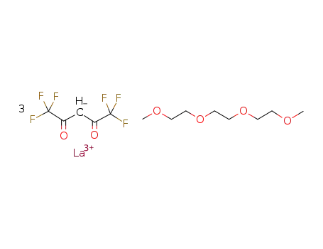 La(hexafluoroacetylacetonate)3 * 2,5,8,11-tetraoxadodecane