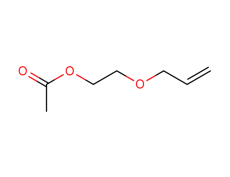 Molecular Structure of 70964-99-7 (Ethanol, 2-(2-propenyloxy)-, acetate)