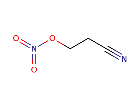 Molecular Structure of 50434-02-1 (2-Cyanoethyl nitrate)