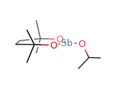 Sb(OC(CH3)2CH2CH2C(CH3)2O)OC3H7
