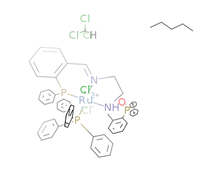 trans-RuCl2(PPh3)(κ3-L(4))*(chloroform)*(pentane)