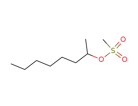 Molecular Structure of 924-80-1 (2-Octanol, methanesulfonate)