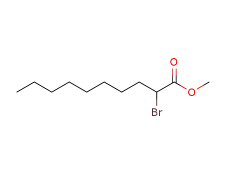 Molecular Structure of 7357-56-4 (Decanoic acid,2-bromo-, methyl ester)