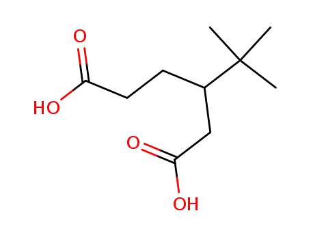 Molecular Structure of 10347-88-3 (3-TERT-BUTYLADIPIC ACID)