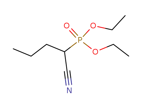 diethyl 1-cyanobutylphosphonate