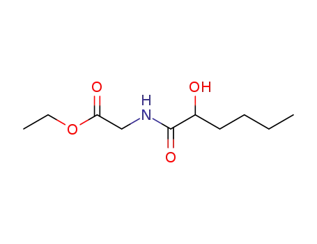 N-(2-hydroxy-hexanoyl)-glycine ethyl ester