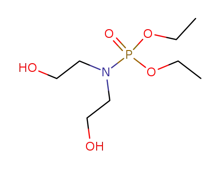 bis-(2-hydroxy-ethyl)-amidophosphoric acid diethyl ester
