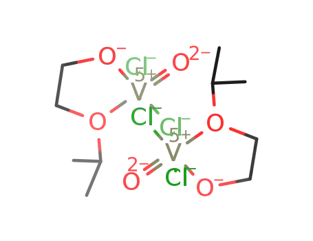 bis[μ-chloro-chloro(η2-2-isopropoxyethanolato)oxovanadium(V)]