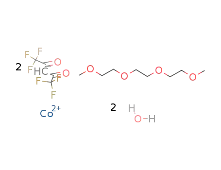 [Co(1,1,1,5,5,5-hexafluoro-2,4-pentadionate(-H))2(H2O)2]*(2,5,8,11-tetraoxadodecane)