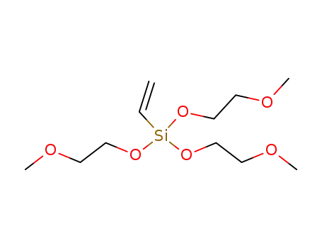 Molecular Structure of 1067-53-4 (Vinyl tris(2-methoxyethoxy) silane)