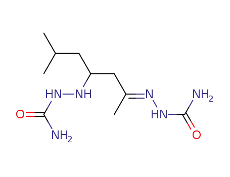 6-methyl-4-semicarbazido-heptan-2-one semicarbazone