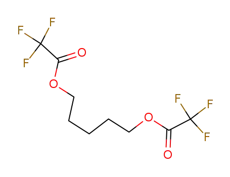 Molecular Structure of 453-44-1 (Bis(trifluoroacetic acid)pentamethylene ester)