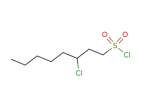 3-chloro-octanesulfonyl chloride