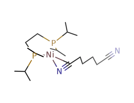 [(1,2-bis(diisopropylphosphano)ethane)Ni(η2-N,C-(CH2)4-CN)]
