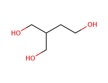 Molecular Structure of 6482-32-2 (2-(hydroxyMethyl)butane-1,4-diol)