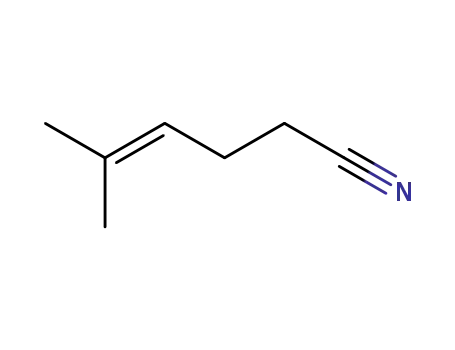 Molecular Structure of 23089-87-4 (4-Hexenenitrile, 5-methyl-)
