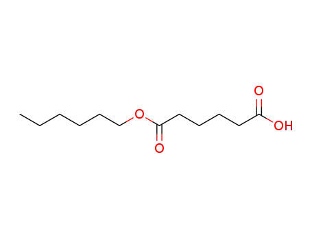 Molecular Structure of 17961-14-7 (6-(hexyloxy)-6-oxohexanoic acid)