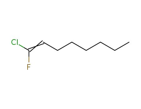 1-chloro-1-fluoro-oct-1-ene