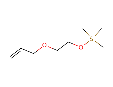 Molecular Structure of 24628-30-6 (2-(Allyloxy)EthoxyTrimethylsilane)