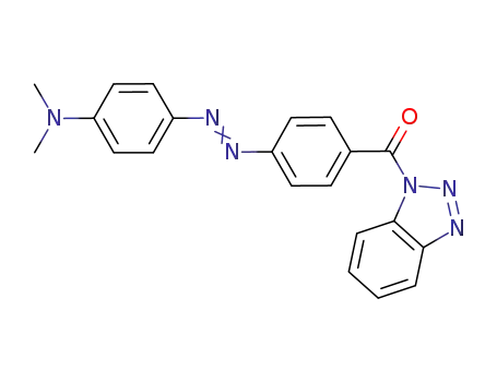 4-[(4-dimethylamino)phenylazo]benzoyl-1H-benzotriazole
