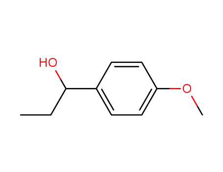 Molecular Structure of 5349-60-0 (1-(4-METHYOXYPHENYL)-1-PROPANOL  97)