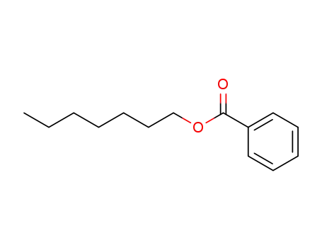 Molecular Structure of 7155-12-6 (Heptylbenzoate)