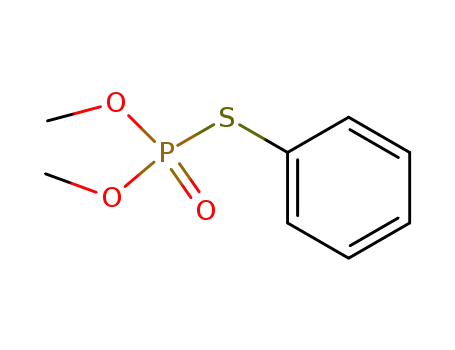 Molecular Structure of 4237-00-7 (O,O-dimethyl S-phenyl phosphorothioate)