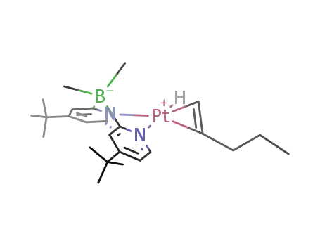 [(dimethyl-bis(4-tert-butyl-2-pyridyl)borate)PtH(1-pentene)]