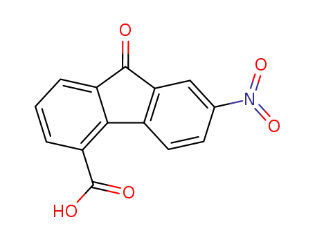 7-nitro-9-fluorenone-4-carboxylic acid
