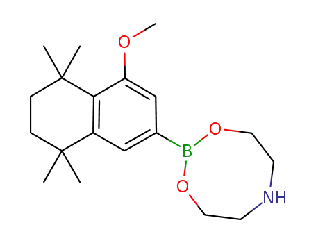 2-(4-methoxy-5,5,8,8-tetramethyl-5,6,7,8-tetrahydronaphthalen-2-yl)-1,3,6,2-dioxazaborocane
