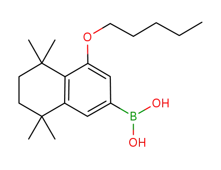 4-pentyloxy-5,5,8,8-tetramethyl-5,6,7,8-tetrahydronaphthalen-2-ylboronic acid