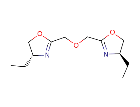 Molecular Structure of 850410-75-2 (Oxazole, 2,2'-[oxybis(methylene)]bis[4-ethyl-4,5-dihydro-, (4R,4'R)-)