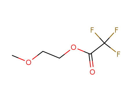 Molecular Structure of 41017-81-6 (Acetic acid, trifluoro-, 2-methoxyethyl ester)