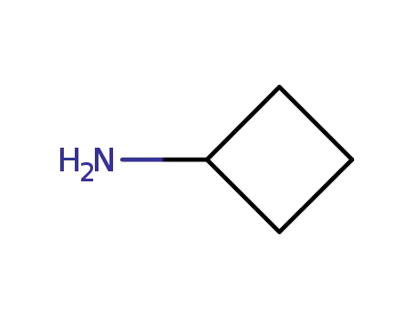 Molecular Structure of 2516-34-9 (Cyclobutylamine)